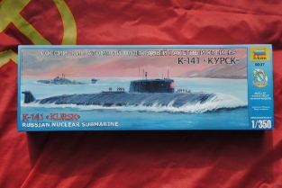 Zvezda 9007 K-141  KURSK Soviet Nuclear Submarine